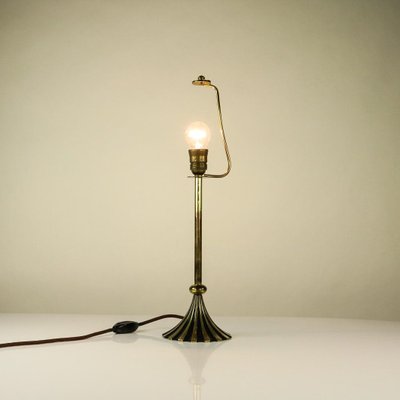 Austrian Art Deco Brass Table Lamp from Richard Rohac, 1930s-FUP-694361