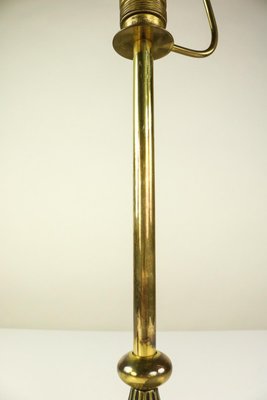 Austrian Art Deco Brass Table Lamp from Richard Rohac, 1930s-FUP-694361