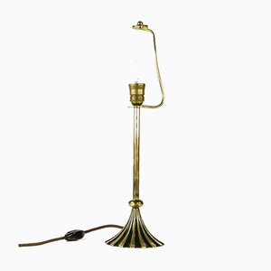 Austrian Art Deco Brass Table Lamp from Richard Rohac, 1930s-FUP-694361