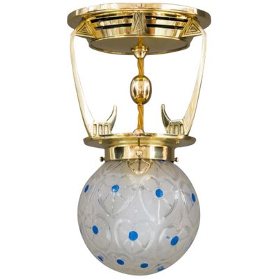 Austrian Art Deco Ceiling Lamp, 1920s-SPD-866248