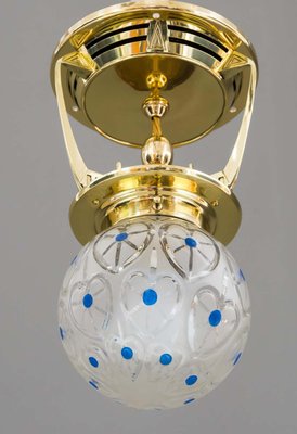 Austrian Art Deco Ceiling Lamp, 1920s-SPD-866248