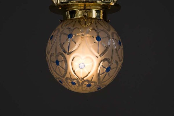 Austrian Art Deco Ceiling Lamp, 1920s-SPD-866248