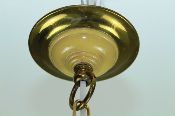 Austrian Art Deco Chandelier, 1930s-ZWH-776170