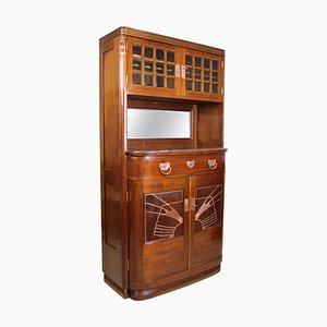 Austrian Art Nouveau Cabinet in Mahogany by August Ungethüm, 1900-TQA-1322068