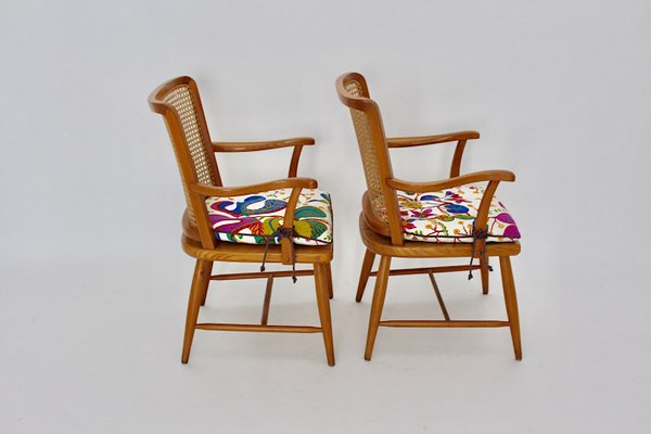 Austrian Ashwood Armchairs by Josef Frank, 1920s, Set of 2-NB-569018