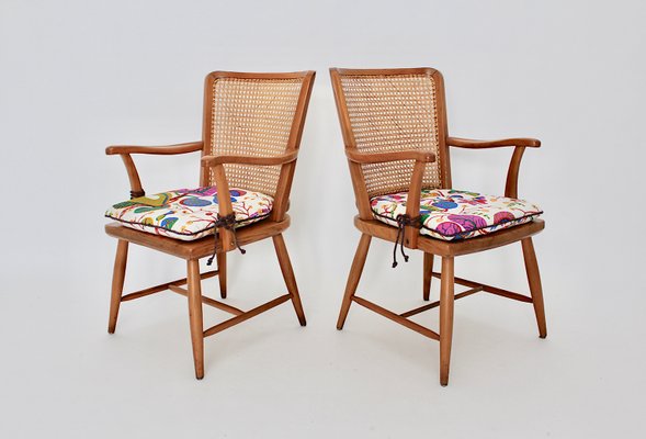 Austrian Ashwood Armchairs by Josef Frank, 1920s, Set of 2-NB-569018