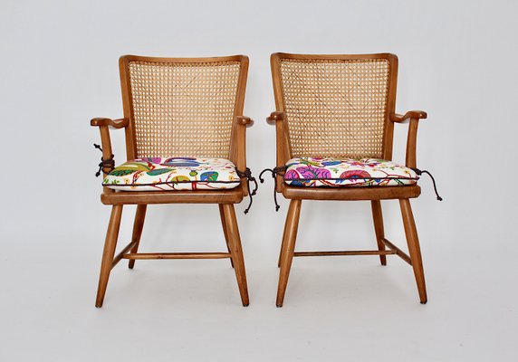 Austrian Ashwood Armchairs by Josef Frank, 1920s, Set of 2-NB-569018