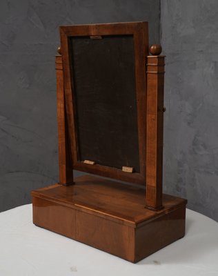 Austrian Biedermeier Cherrywood Mirror, 1830s-UH-1756784