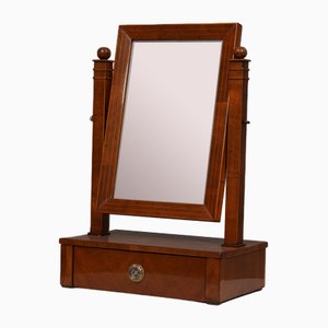 Austrian Biedermeier Cherrywood Mirror, 1830s-UH-1756784