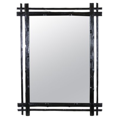 Austrian Black Forest Wall Mirror with Double Frame, 1880-TQA-1322007