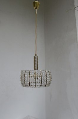 Austrian Brass and Acrylic Ceiling Lamp by Emil Stejnar for Rupert Nikoll, 1960s-EY-627413