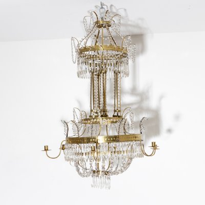 Austrian Chandelier in Crystal, 1800-VEI-1325855