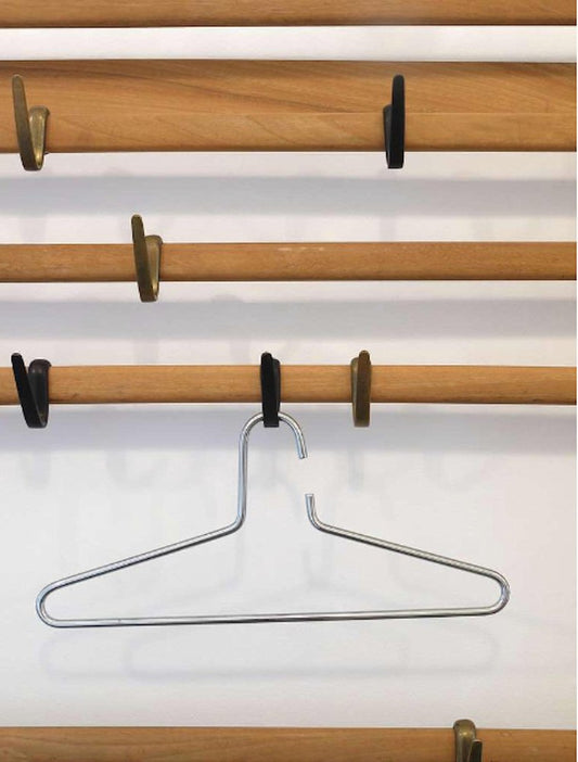 Austrian Chrome-Plated Coat Hanger by Carl Auböck, 1970s