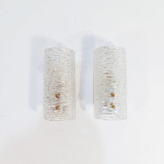 Austrian Crystal Sconces by J.T. Kalmar, 1950s, Set of 2