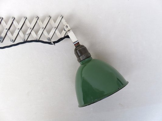 Austrian Enamelled & Chrome-Plated Gate Light, 1930s-EY-1279821