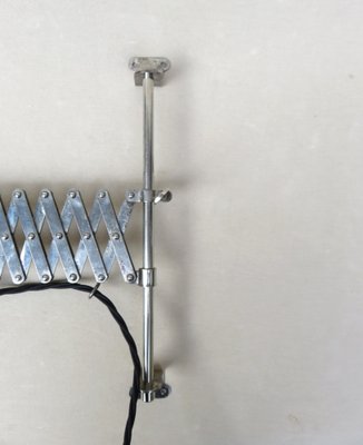 Austrian Enamelled & Chrome-Plated Gate Light, 1930s-EY-1279821