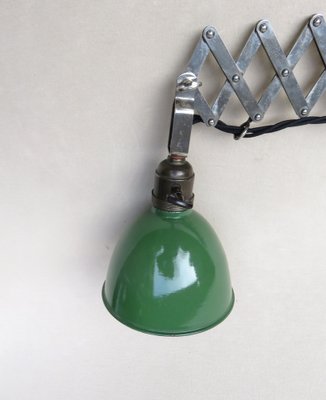 Austrian Enamelled & Chrome-Plated Gate Light, 1930s-EY-1279821