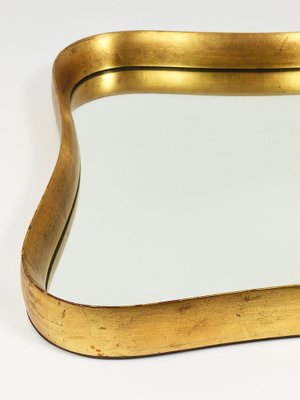 Austrian Gilt Wood Mirror by Max Welz Vienna, 1940s-MWV-1823396