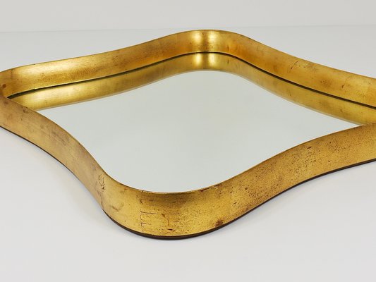 Austrian Gilt Wood Mirror by Max Welz Vienna, 1940s-MWV-1823396