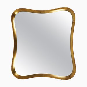 Austrian Gilt Wood Mirror by Max Welz Vienna, 1940s-MWV-1823396