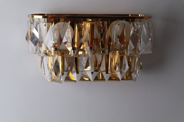 Austrian Lead Crystal Wall Sconce-ESB-1421424