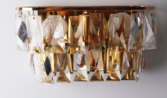 Austrian Lead Crystal Wall Sconce-ESB-1421424