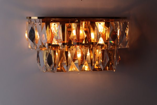 Austrian Lead Crystal Wall Sconce-ESB-1421424