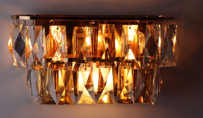 Austrian Lead Crystal Wall Sconce-ESB-1421424