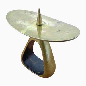 Austrian Model 3600 Candlestick in Brass by Carl Auböck, 1950s-RDW-1220184