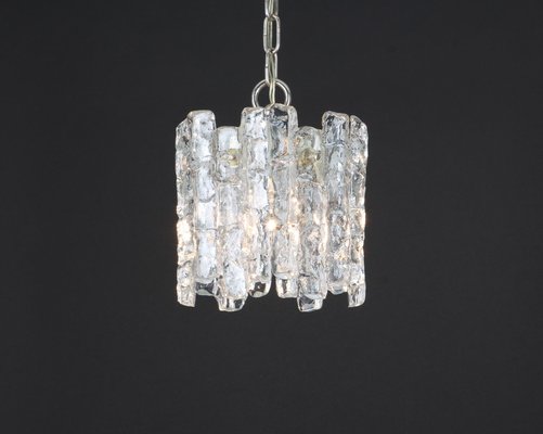 Austrian Murano Ice Glass Pendants from Kalmar, 1960s-UGR-1086088