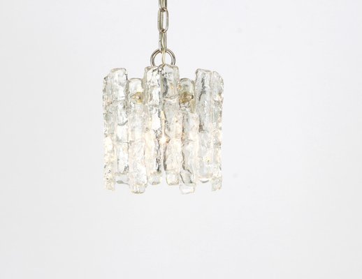 Austrian Murano Ice Glass Pendants from Kalmar, 1960s-UGR-1086088