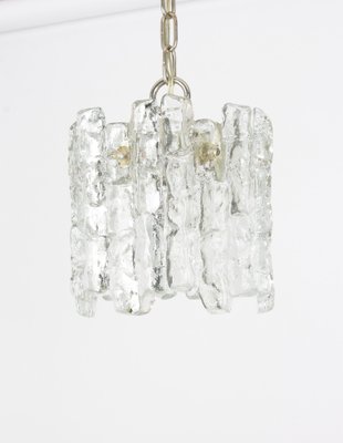 Austrian Murano Ice Glass Pendants from Kalmar, 1960s-UGR-1086088