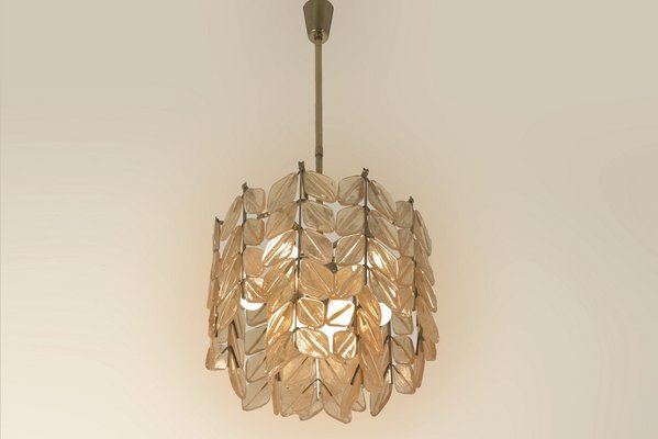 Austrian Pendant Light in Murano Glass from Kalmar Franken, 1955-LOB-1320078