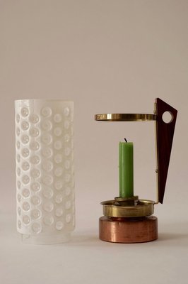 Austrian Rosewood Candleholder, 1950s-BAF-763538