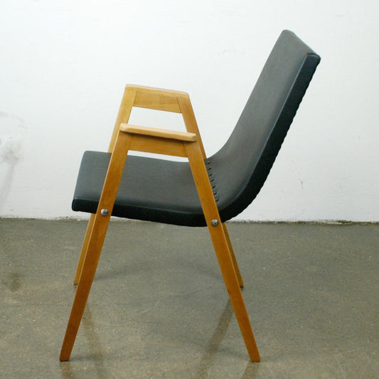 Austrian Stacking Armchair by Roland Rainer, 1950s