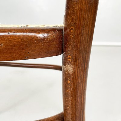 Austrian Straw and Wood Chairs from Thonet, 1900s, Set of 3-GDD-1416752