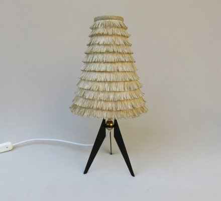 Austrian Tripod Brass Table Lamp, 1950s-EY-632329