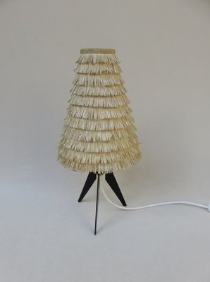 Austrian Tripod Brass Table Lamp, 1950s-EY-632329