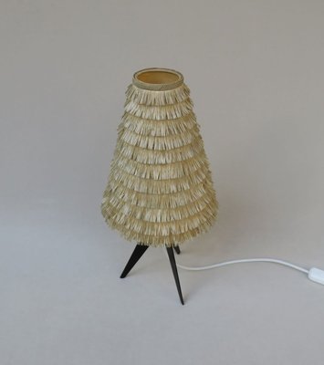 Austrian Tripod Brass Table Lamp, 1950s-EY-632329