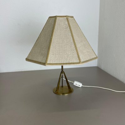 Austrian Tripod Kalmar Style Brass Table Light, 1960s-QZ-1743362