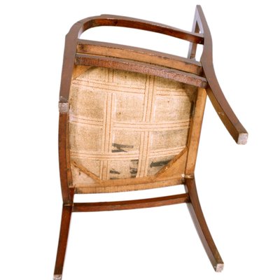 Austrian Walnut Armchairs by Josef Hoffmann for Wiener Werkstätte-NJV-1156133