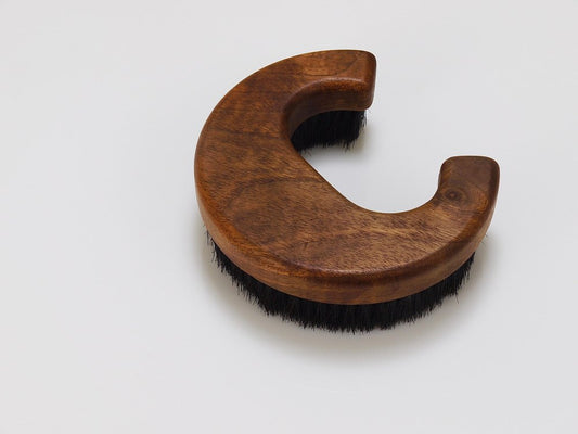 Austrian Walnut Clothes Coat Brush by Carl Auböck, 1960s