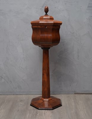 Austrian Walnut Wood Side Table, 1850-UH-787473