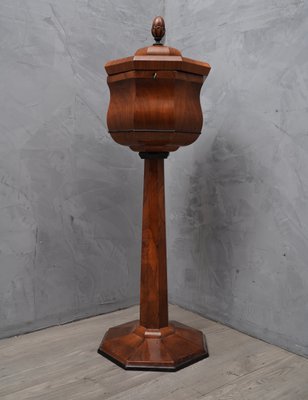 Austrian Walnut Wood Side Table, 1850-UH-787473