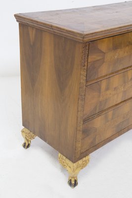 Austro-Hungarian Empire Bidermeier Wood and Brass Chest of Drawers-RCE-1448731