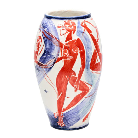 Author's Ceramic Vase Dancing on the Shore Kalapyshina, 2019