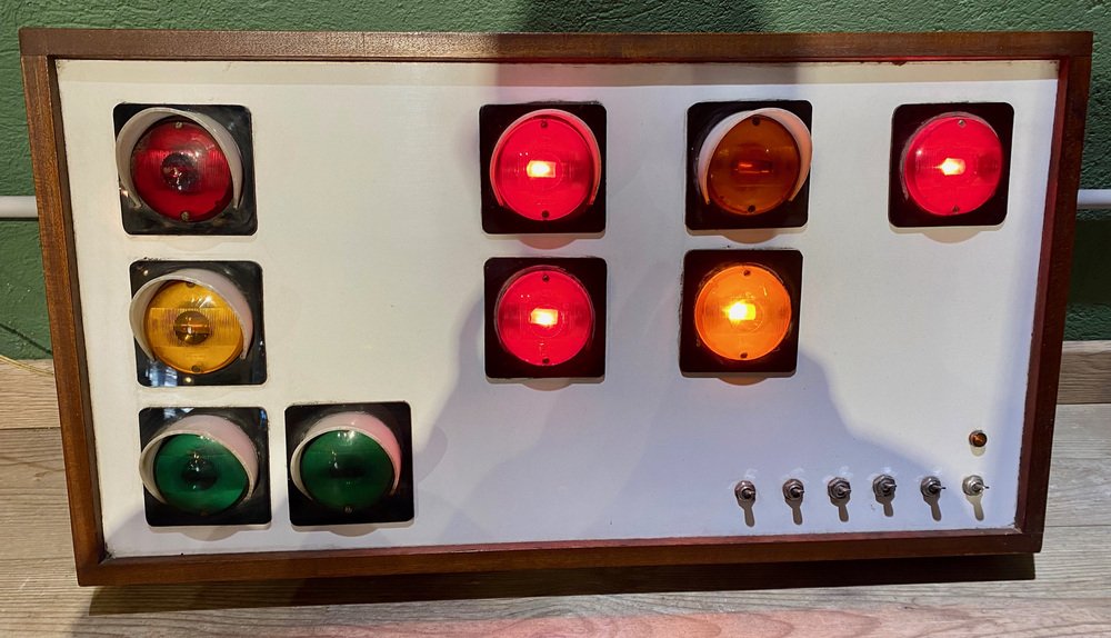 Auto Score Traffic Lights Board, 1970s