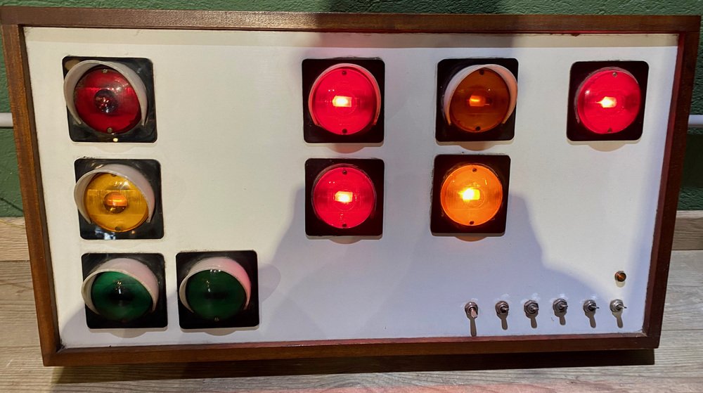 Auto Score Traffic Lights Board, 1970s