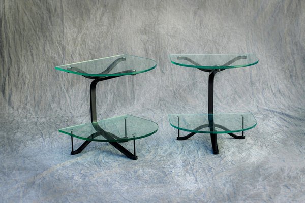 Auxiliary Tables in Glass, Set of 2-PTH-1317688