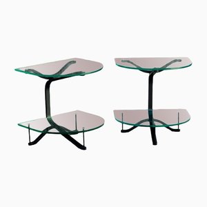 Auxiliary Tables in Glass, Set of 2-PTH-1317688